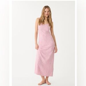 Stradivarius Pink Maxi Dress